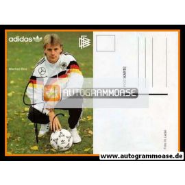 Autogramm Fussball | DFB | 1991 Adidas | Manfred BINZ