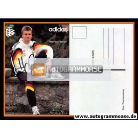 Autogramm Fussball | DFB | 1992 Adidas | Thomas HELMER