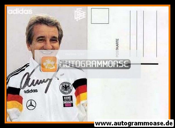 Autogramm Fussball | DFB | 1992 Adidas | Hannes LÖHR