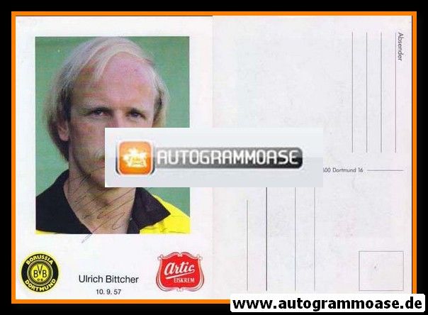 Autogramm Fussball | Borussia Dortmund | 1983 | Ulrich BITTCHER