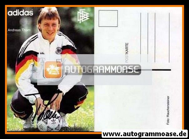 Autogramm Fussball | DFB | 1992 Adidas | Andreas THOM