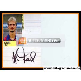Autograph Fussball | Holger FACH