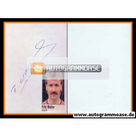 Autograph Fussball | Fritz WALTER (VfB Stuttgart)
