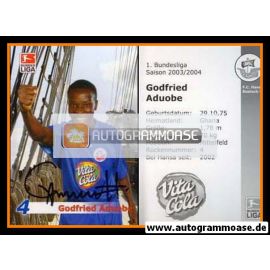 Autogramm Fussball | Hansa Rostock | 2003 | Godfried ADUOBE