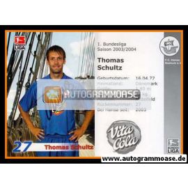 Autogramm Fussball | Hansa Rostock | 2003 | Thomas SCHULTZ