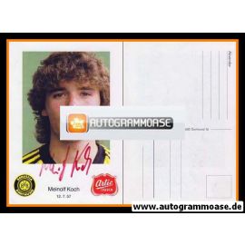 Autogramm Fussball | Borussia Dortmund | 1983 | Meinolf KOCH