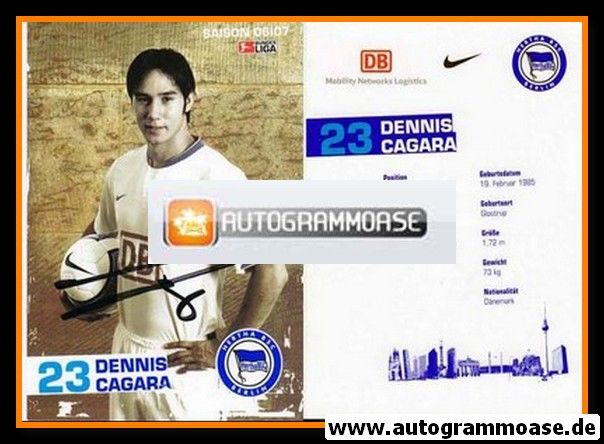 Autogramm Fussball | Hertha BSC Berlin | 2006 | Dennis CAGARA