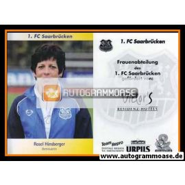 Autogramm Fussball (D) | 1. FC Saarbrücken | 2006 | Rosel HINSBERGER