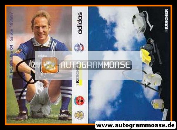 Autogramm Fussball | FC Schalke 04 | 1996 | Andreas MÜLLER