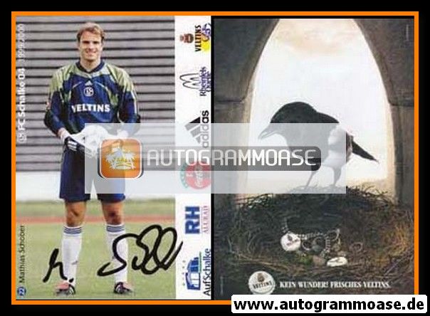 Autogramm Fussball | FC Schalke 04 | 1999 | Mathias SCHOBER