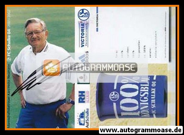 Autogramm Fussball | FC Schalke 04 | 2001 | Charly NEUMANN