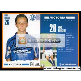 Autogramm Fussball | FC Schalke 04 | 2005 | Niko BUNGERT