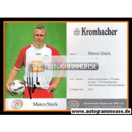 Autogramm Fussball | Sportfreunde Siegen | 2005 | Marco STARK