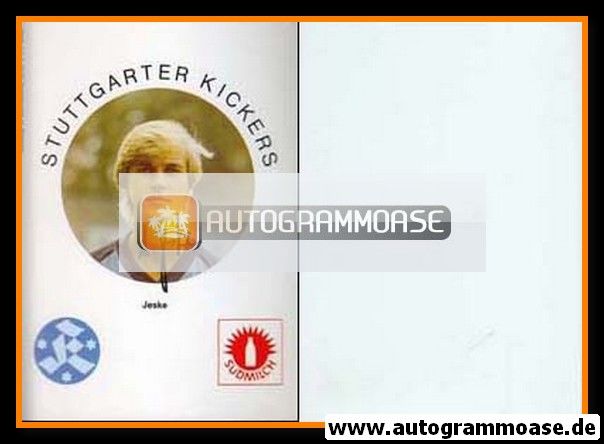 Autogramm Fussball | Stuttgarter Kickers | 1983 | Arthur JESKE