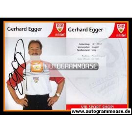 Autogramm Fussball | VfB Stuttgart | 1999 | Gerhard EGGER