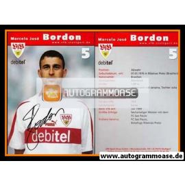 Autogramm Fussball | VfB Stuttgart | 2002 | Marcelo BORDON