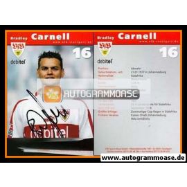 Autogramm Fussball | VfB Stuttgart | 2002 | Bradley CARNELL