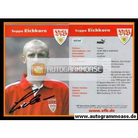 Autogramm Fussball | VfB Stuttgart | 2003 | Josef EICHKORN
