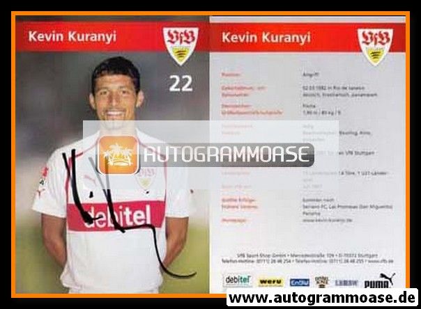 Autogramm Fussball | VfB Stuttgart | 2004 | Kevin KURANYI