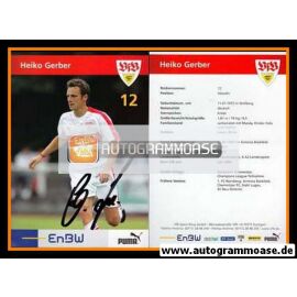 Autogramm Fussball | VfB Stuttgart | 2005 | Heiko GERBER