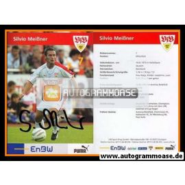 Autogramm Fussball | VfB Stuttgart | 2005 | Silvio MEISSNER