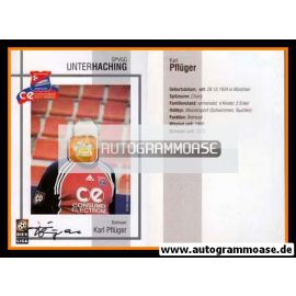 Autogramm Fussball | SpVgg Unterhaching | 2000 | Karl PFLÜGER