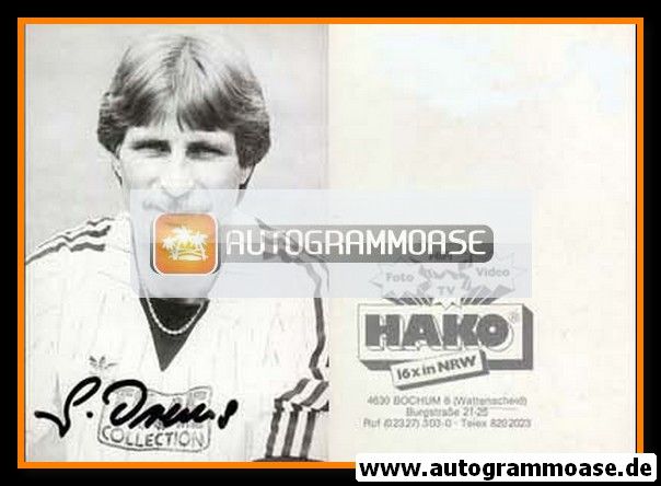 Autogramm Fussball | SG Wattenscheid 09 | 1985 | Gerhard DREWS