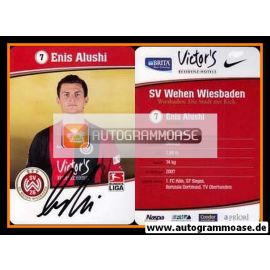 Autogramm Fussball | SV Wehen Wiesbaden | 2007 | Enis ALUSHI