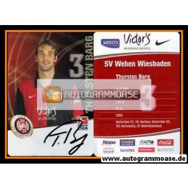 Autogramm Fussball | SV Wehen Wiesbaden | 2008 | Thorsten BARG