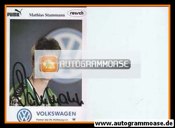 Autogramm Fussball | VfL Wolfsburg | 1996 | Mathias STAMMANN