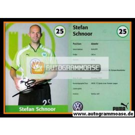 Autogramm Fussball | VfL Wolfsburg | 2001 | Stefan SCHNOOR