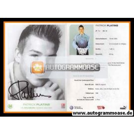 Autogramm Fussball | VfL Wolfsburg | 2002 | Patrick PLATINS