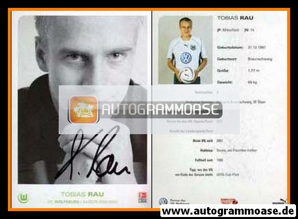 Autogramm Fussball | VfL Wolfsburg | 2002 | Tobias RAU