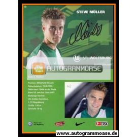 Autogramm Fussball | VfL Wolfsburg | 2006 | Steve MÜLLER