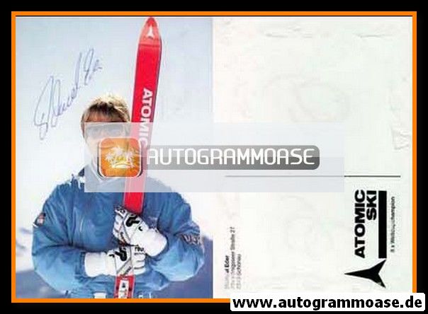 Autogramm Ski Alpin | Michael EDER | 1980er (Atomic)