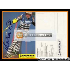 Autogramm Ski Alpin | Martina ERTL | 1992 (Rennszene Color Völkl) OS-Silber