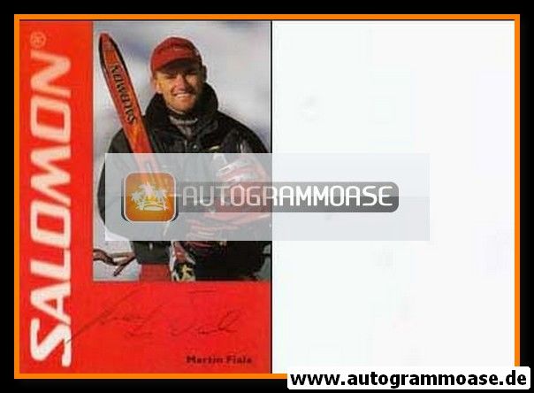 Autogramm Ski Alpin | Martin FIALA | 1990er (Salomon)