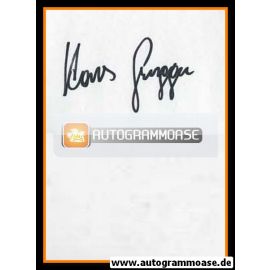 Autograph Ski Alpin | Hans GRUGGER 