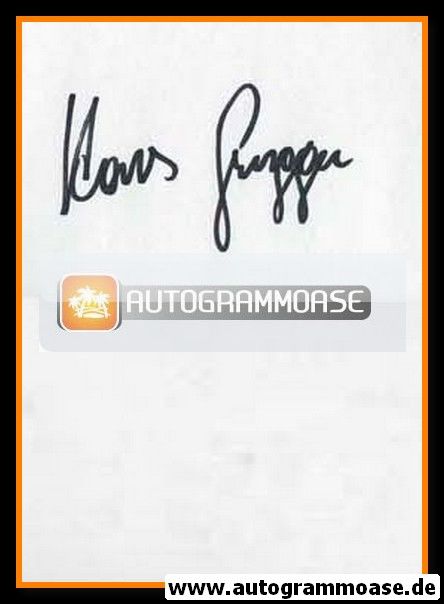 Autograph Ski Alpin | Hans GRUGGER 