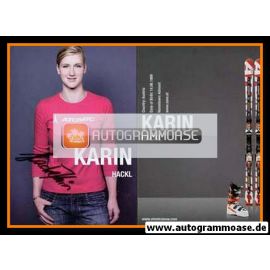 Autogramm Ski Alpin | Karin HACKL | 2000er (Atomic)