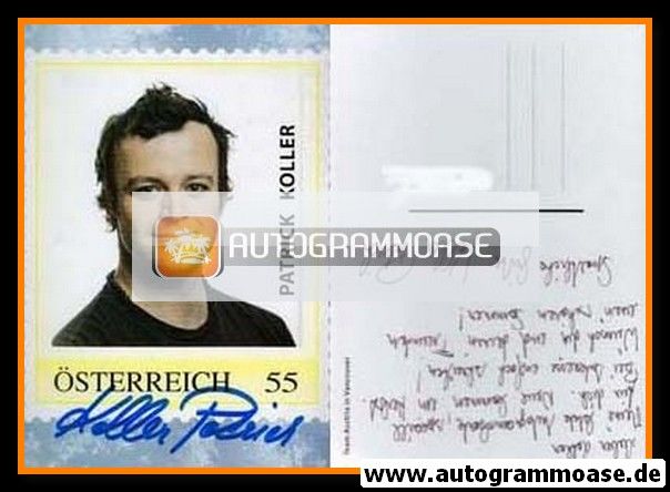 Autogramm Ski Alpin | Patrick KOLLER | 2000er (Briefmarke AK)