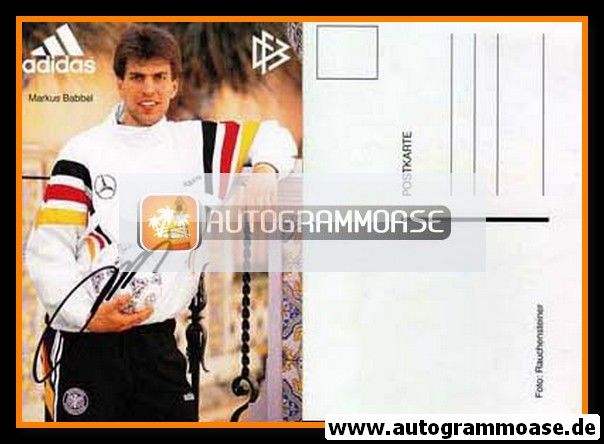 Autogramm Fussball | DFB | 1996 Adidas | Markus BABBEL