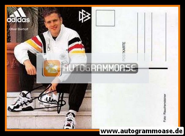 Autogramm Fussball | DFB | 1996 Adidas | Oliver BIERHOFF