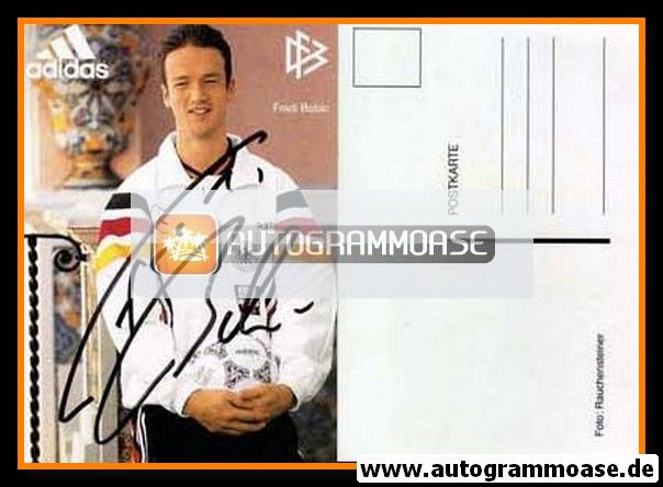 Autogramm Fussball | DFB | 1996 Adidas | Fredi BOBIC