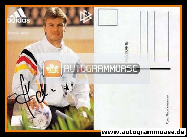 Autogramm Fussball | DFB | 1996 Adidas | Thomas HELMER