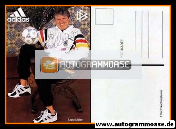 Autogramm Fussball | DFB | 1996 Adidas | Sepp MAIER