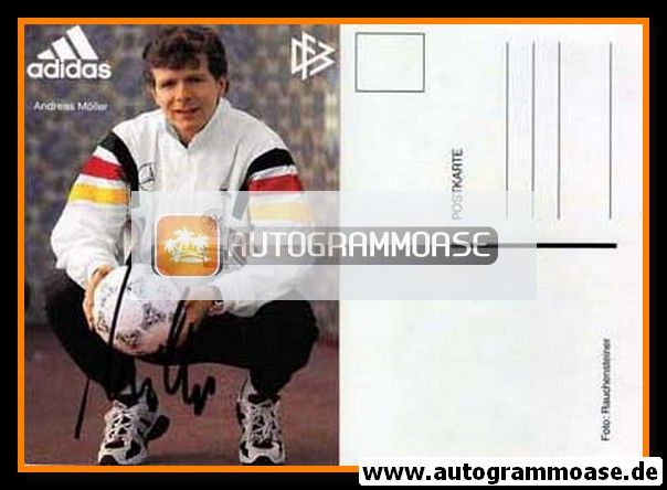 Autogramm Fussball | DFB | 1996 Adidas | Andreas MÖLLER