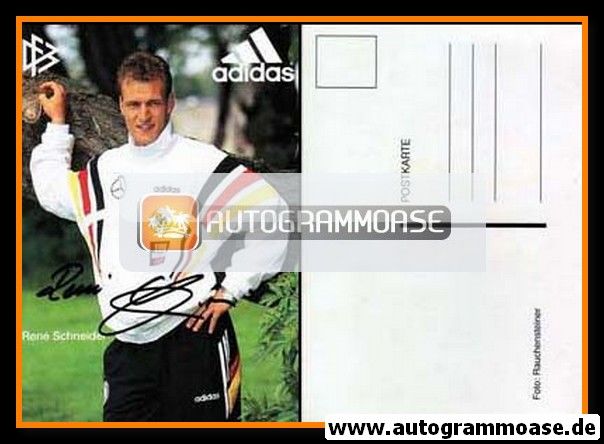 Autogramm Fussball | DFB | 1996 Adidas | Rene SCHNEIDER