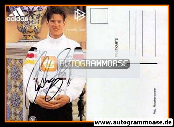 Autogramm Fussball | DFB | 1996 Adidas | Christian ZIEGE