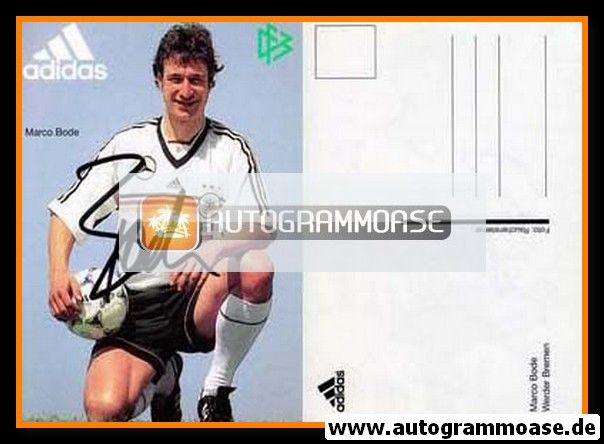 Autogramm Fussball | DFB | 1998 Adidas | Marco BODE (mit Name)